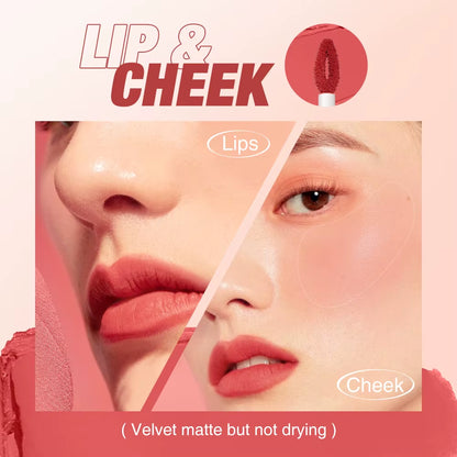 Liquid Lipstick Lip Gloss 12 Colors Waterproof Long Lasting High Pigment Lip Tint Velvet Lip Glaze Matte Lipstick Makeup