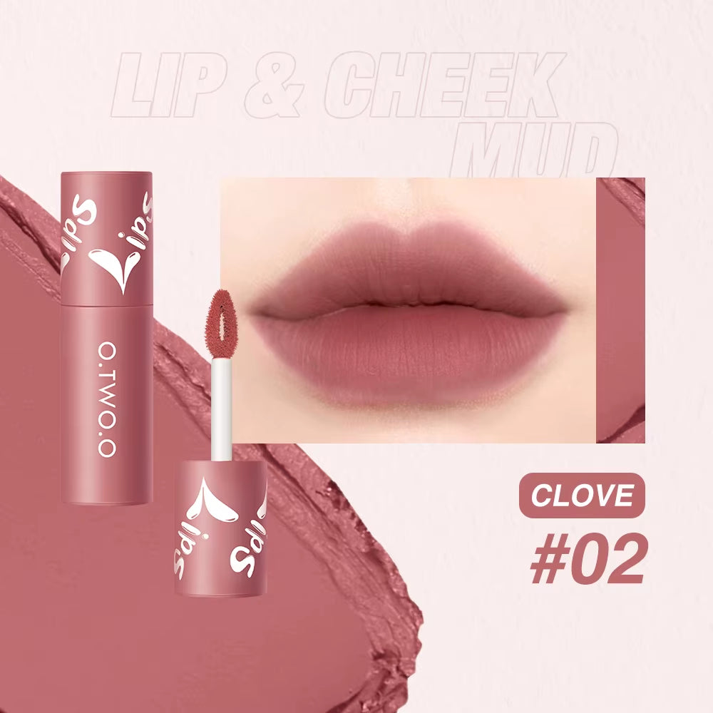 Liquid Lipstick Lip Gloss 12 Colors Waterproof Long Lasting High Pigment Lip Tint Velvet Lip Glaze Matte Lipstick Makeup